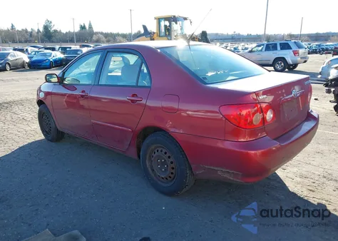 2005 Toyota Corolla Le z USA, uszkodzony, nr VIN 1NXBR30E55Z446880